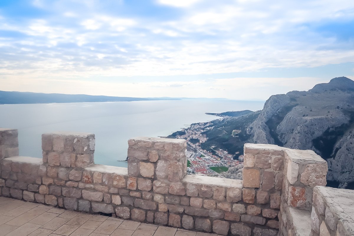 Omis is a short day trip from split