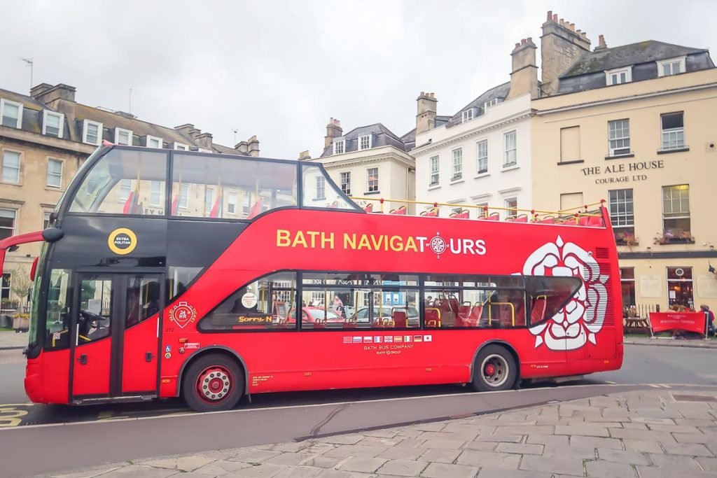 City Sightseeing Bus Tour in Bath